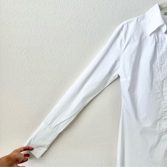 GAUGE81 Sparta Deep Plunge Mini Dress in White Size XS - Picture 7 of 11